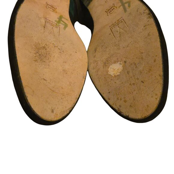 VTG Vaneli Size 9M Colorblock Flats Shoes Italy Maximalist 90's - Picture 11 of 13